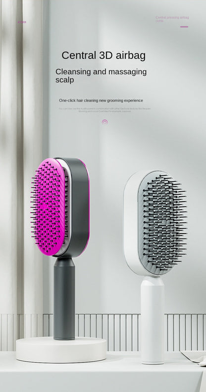 PixelPeak™ Self Cleaning HairBrush