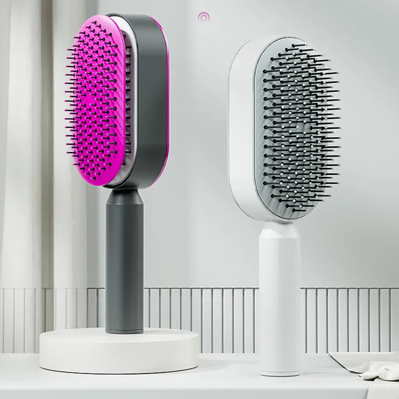 PixelPeak™ Self Cleaning HairBrush